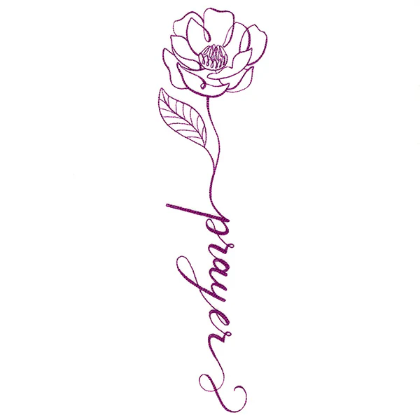 Blessed Calligraphy in Bloom - Magnolia