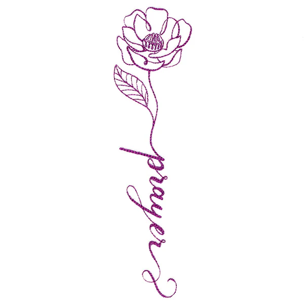 Blessed Calligraphy in Bloom - Magnolia - Image 4