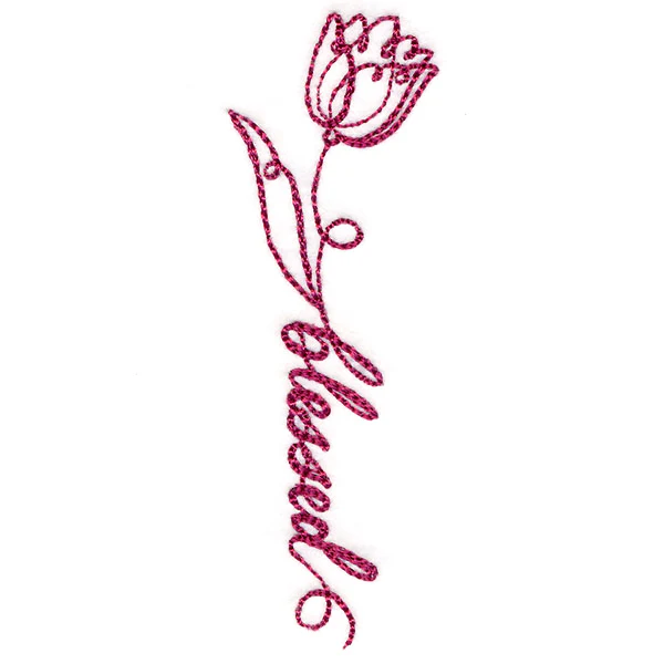 Blessed Calligraphy in Bloom - Tulip - Image 5