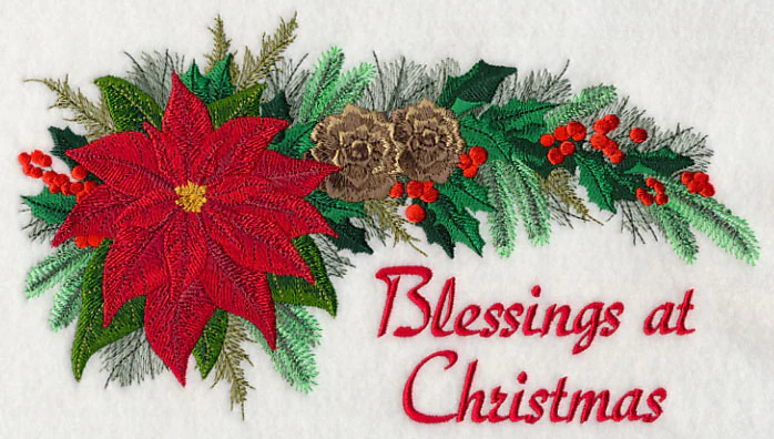 Blessings at Christmas Swag - Image 2