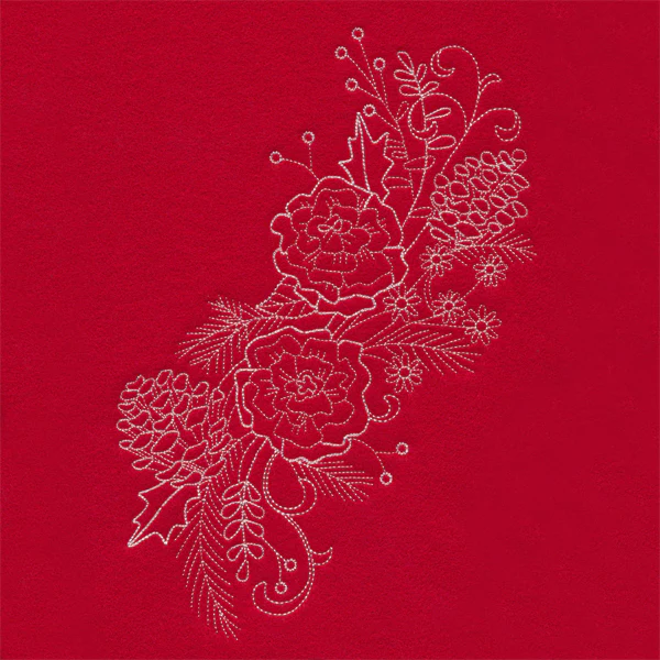 Blissful Carnation Spray (Whitework) - Image 6