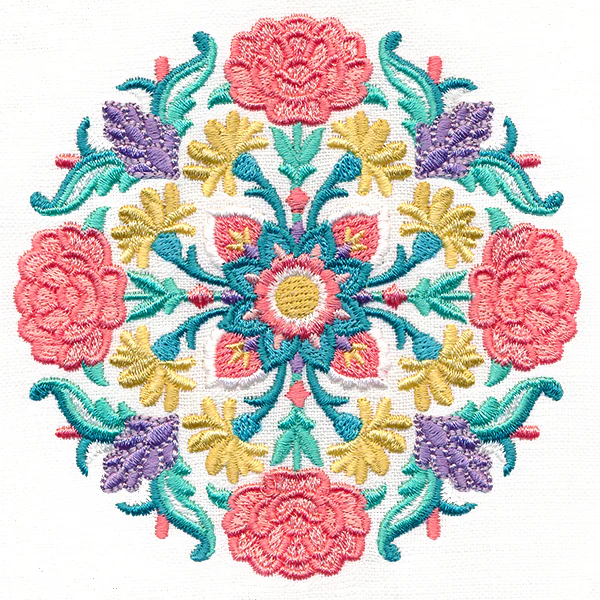 Blissful Floral Medallion - Image 5