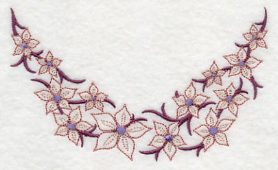 Blooming Blossoms Neckline (V-Neck) - Image 5