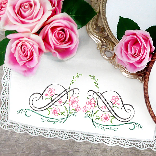 Blooming Calligraphic Corner - Image 6