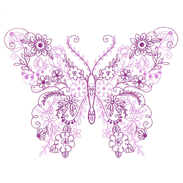 Blooming Doodles Butterfly