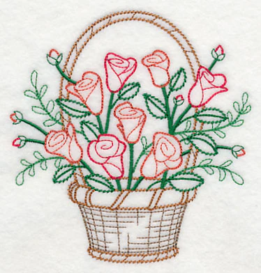 Blooming February Basket (Vintage) - Image 3