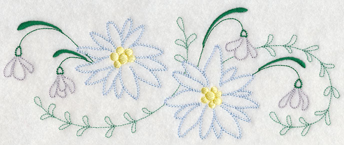 Blooming January Border (Vintage) - Image 2
