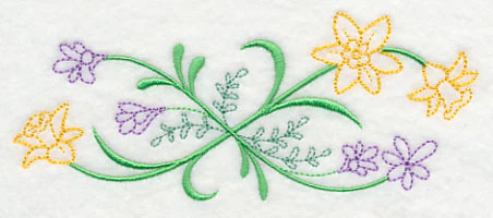 Blooming March Border (Vintage) - Image 4