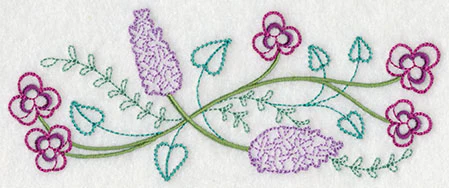 Blooming May Border (Vintage) - Image 4