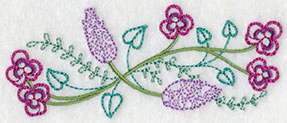 Blooming May Border (Vintage) - Image 5