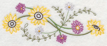 Blooming September Border (Vintage) - Image 4