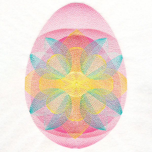 Blooms and Petals Easter Egg
