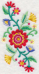 Blossoming Bohemian Flowers Spray - Image 5