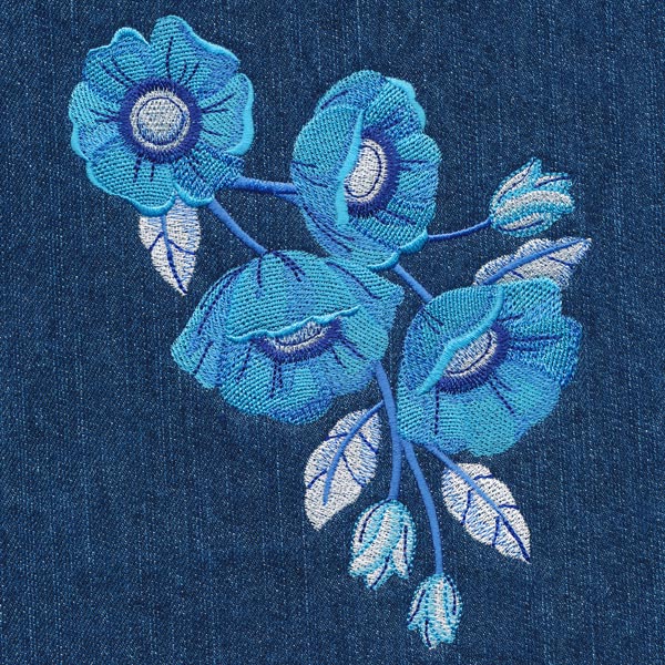 Blue Anemone Fashion Spray - Image 2