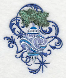 Blue Christmas Ornament and Echo 3 - Image 4