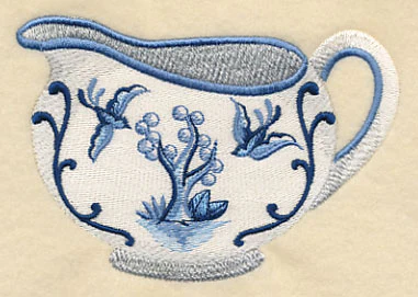 Blue Willow Tea - Creamer - Image 2