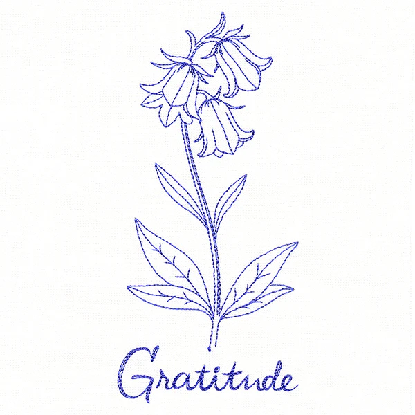 Bluebells of Gratitude (Vintage)