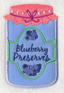 Blueberry Preserves (Applique) - Image 2