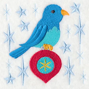 Bluebird Holly-Dazzle - Ornament 2 - Image 4