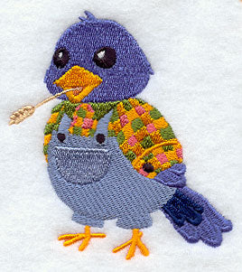 Bluebird in Bib Overalls - Image 2