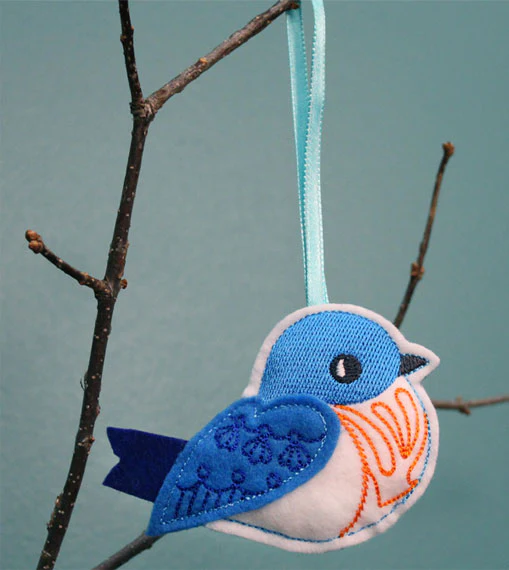 Bluebird Stuffie (In-the-Hoop) - Image 2