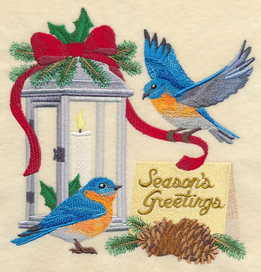 Bluebirds Give Season's Greetings - Image 7