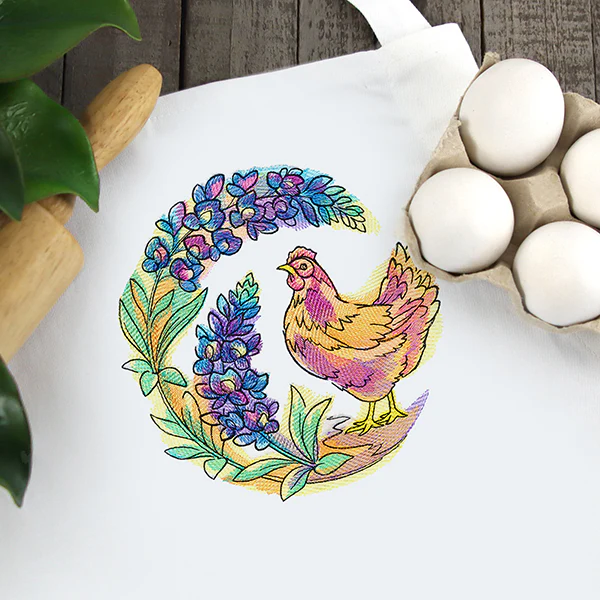 Bluebonnet Blooms Chicken - Image 12