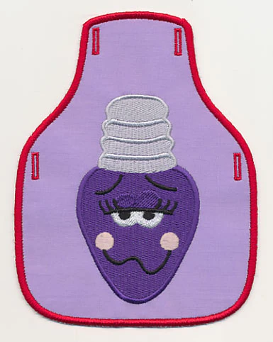 Blushing Light Bottle Apron (In-the-Hoop)