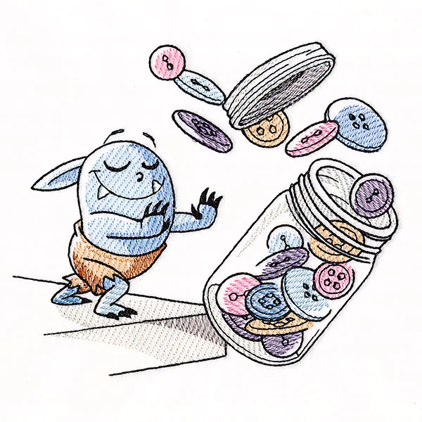 Bobblin of the Month - Pushing Buttons - Image 5