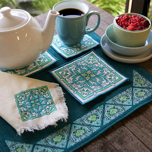 Bohemian Flourish Square - Image 2