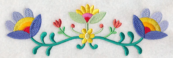 Bohemian Flower Frenzy Border - Image 11