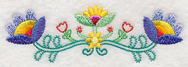 Bohemian Flower Frenzy Border (Vintage) - Image 4