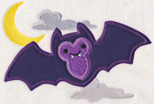 Boo Crew Bat (Heirloom Applique) - Image 4