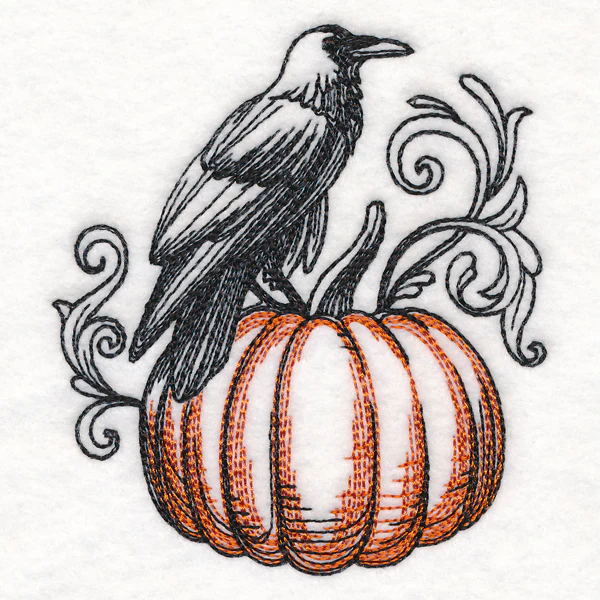 Boo-tiful Halloween - Raven and Pumpkin - Image 5