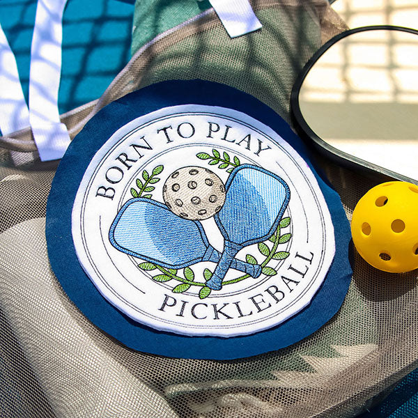 Born to Play Pickleball Stamp - Image 19