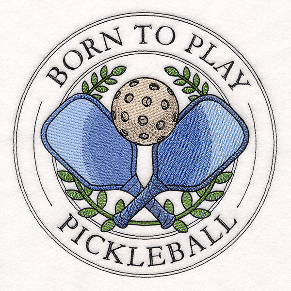 Born to Play Pickleball Stamp - Image 6