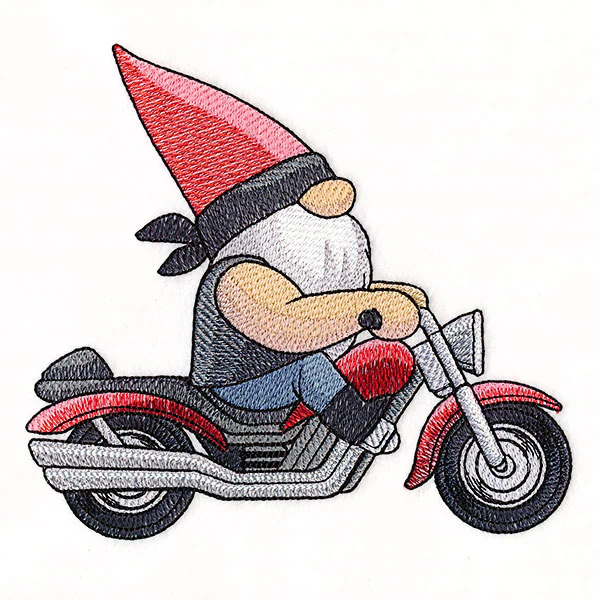 Born to Ride Motorcycle Gnome - Image 2