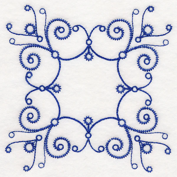 Botanical Blues - Fractal Flowers