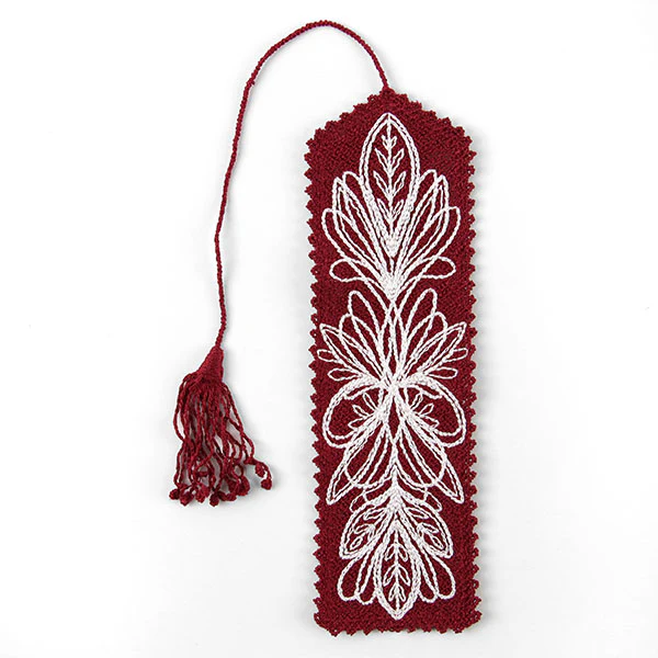 Botanical Grace Bookmark (Battenburg Lace) - Image 2