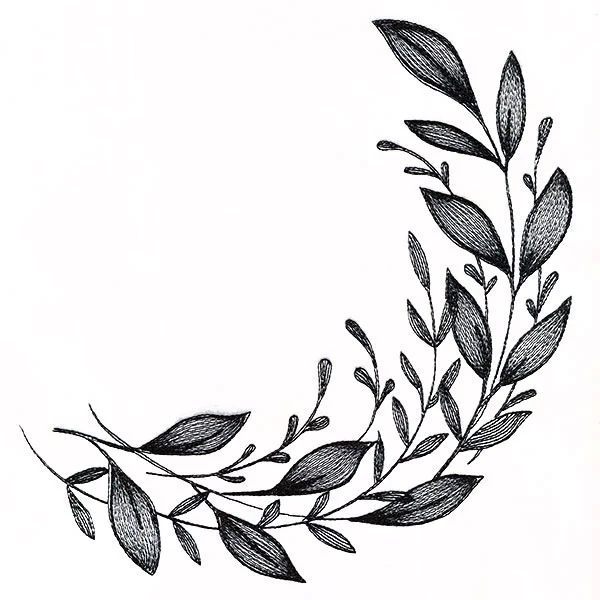Botanical Half Laurel