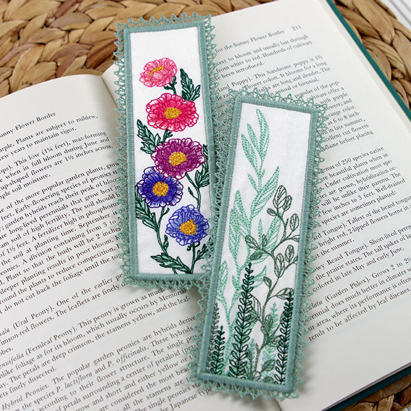 Botanicals in Spring Bookmark (In-the-Hoop) - Image 2