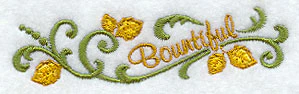 Bountiful Filigree Border - Image 3