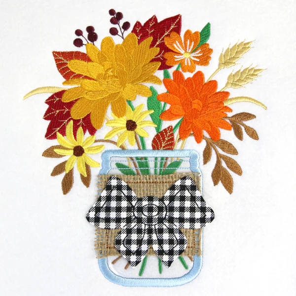 Bountiful Harvest Bouquet (Vinyl Applique) - Image 4