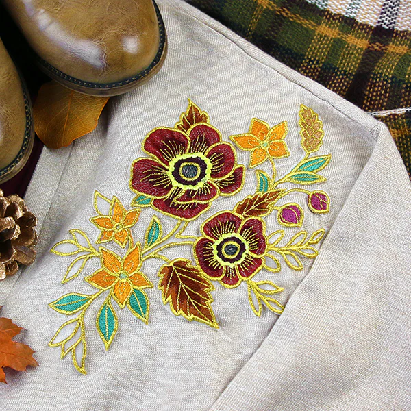 Bouquet of Sparkling Fall Blooms - Image 12