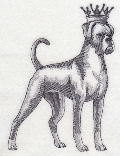 Boxer in Crown - Image 2