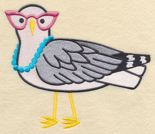Brainy Seagull in Glasses - Image 4