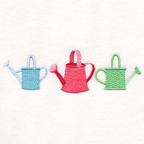 Bright and Breezy Watering Cans Trio - Image 4