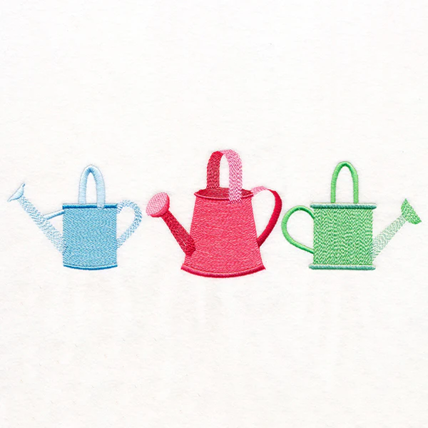 Bright and Breezy Watering Cans Trio - Image 6
