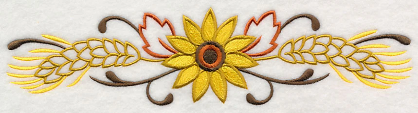 Bright Harvest Border