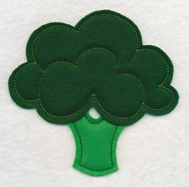 Broccoli (Crafty Cut Applique) - Image 3